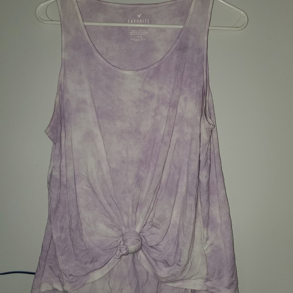 Favorite tank American eagle tie dye
